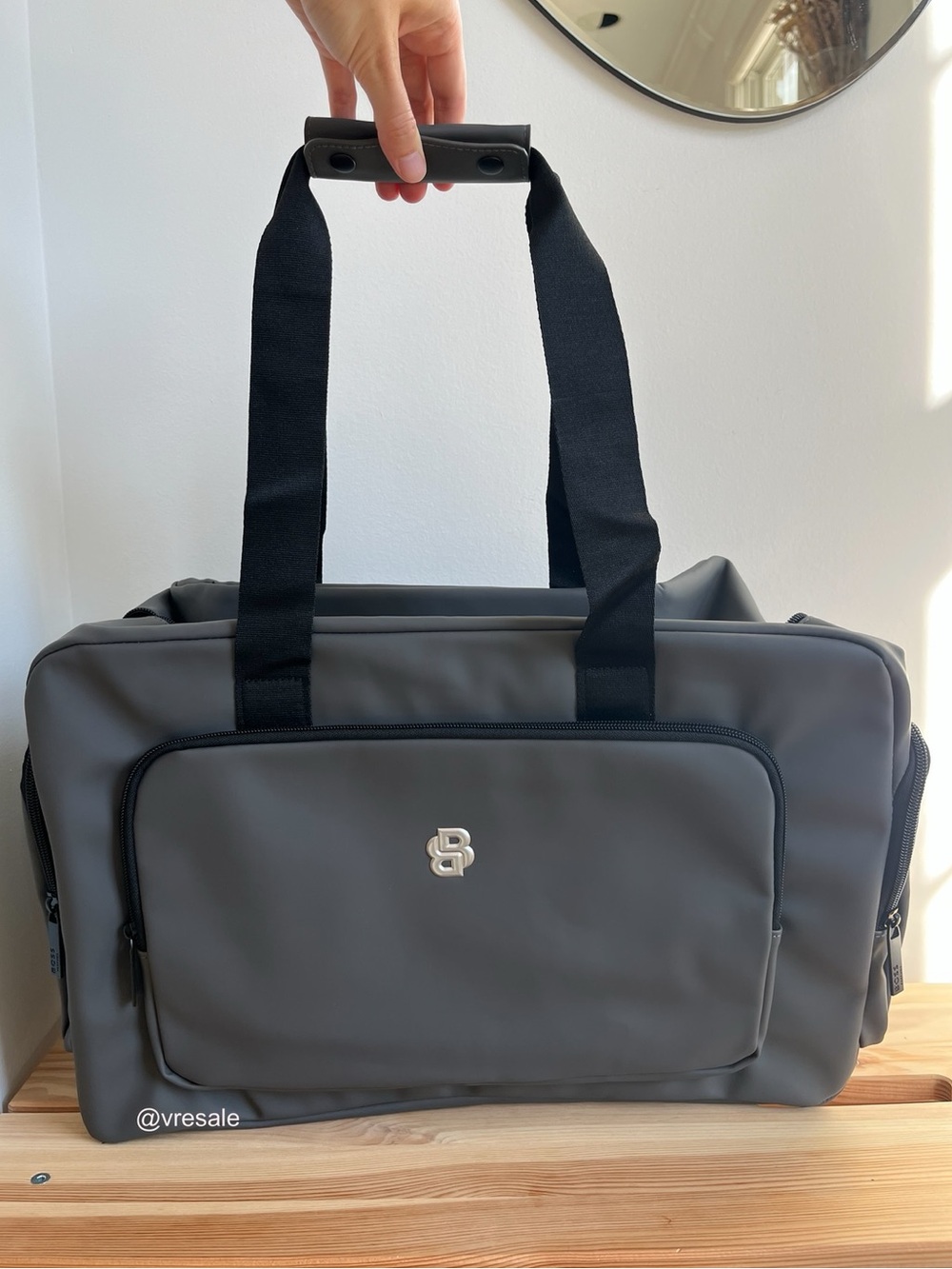 Hugo Boss Gray Travel Duffel Bag - Picture 2 of 3